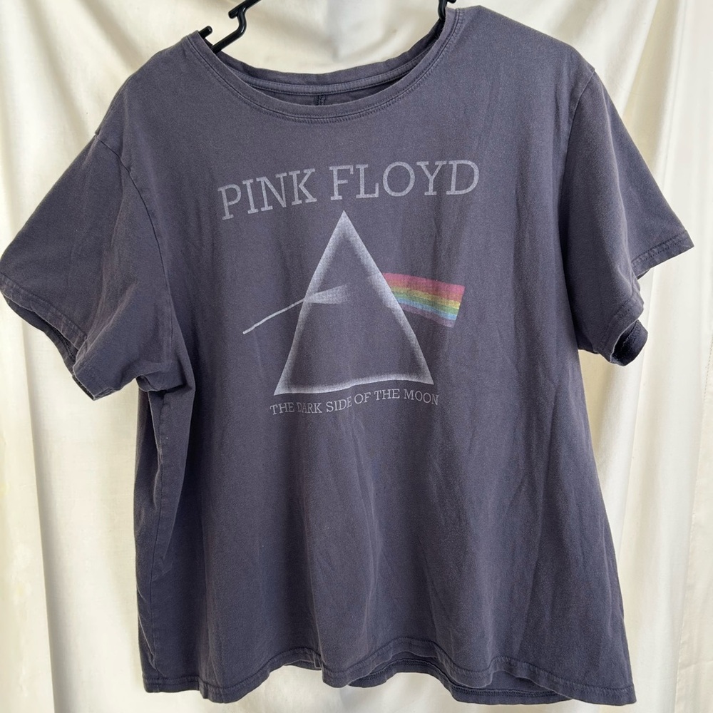 Women’s Pink Floyd Charcoal Cotton Tee